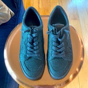 Vintage Havanas Sneakers Size 8.5 Blue Sparkly